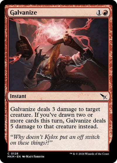 Galvanize (128) (Murders at Karlov Manor) (MKM)