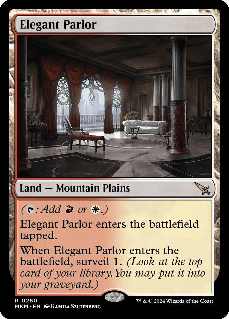 Elegant Parlor (260) (Murders at Karlov Manor)