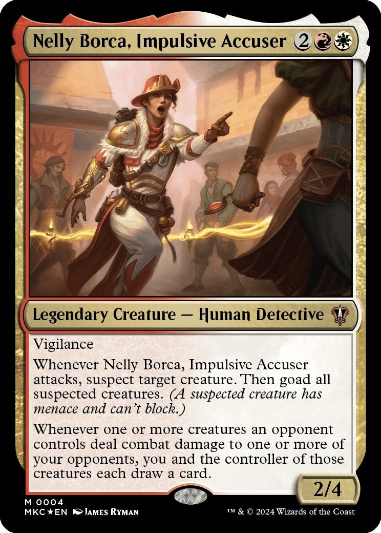 Nelly Borca, Impulsive Accuser (4) (Commander: Murders at Karlov Manor)