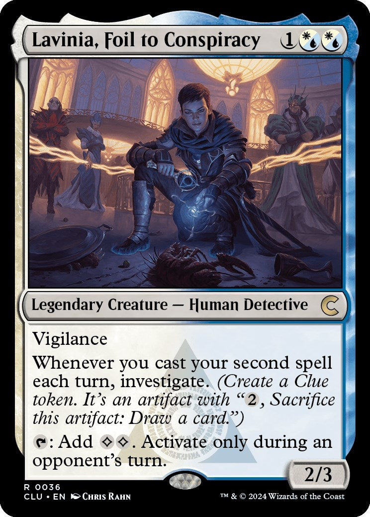 Lavinia, Foil to Conspiracy (36) (Ravnica: Clue Edition)