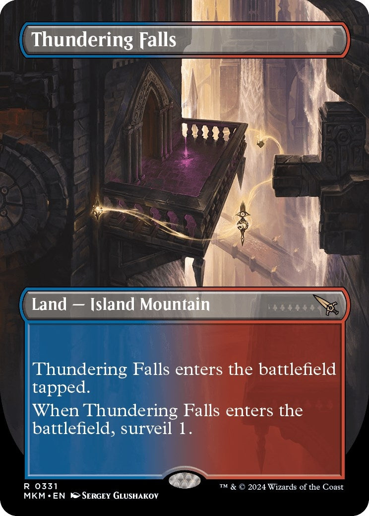 Thundering Falls (Borderless) (331) (Murders at Karlov Manor)