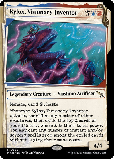 Kylox, Visionary Inventor (Showcase) (365) (Murders at Karlov Manor)
