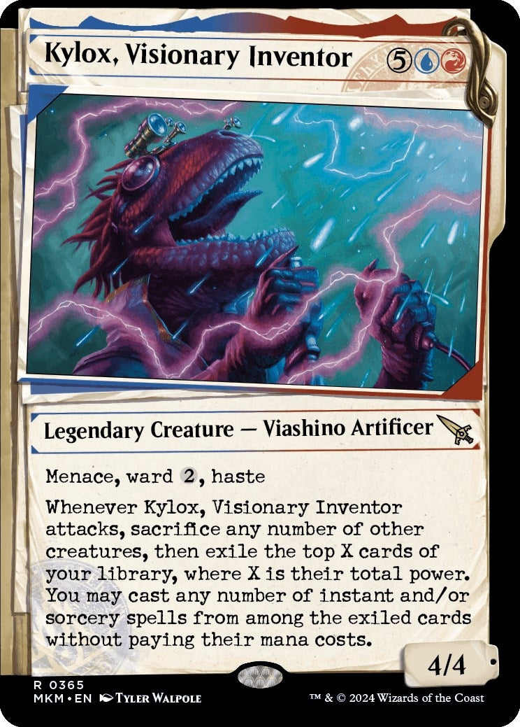 Kylox, Visionary Inventor (Showcase) (365) (Murders at Karlov Manor)