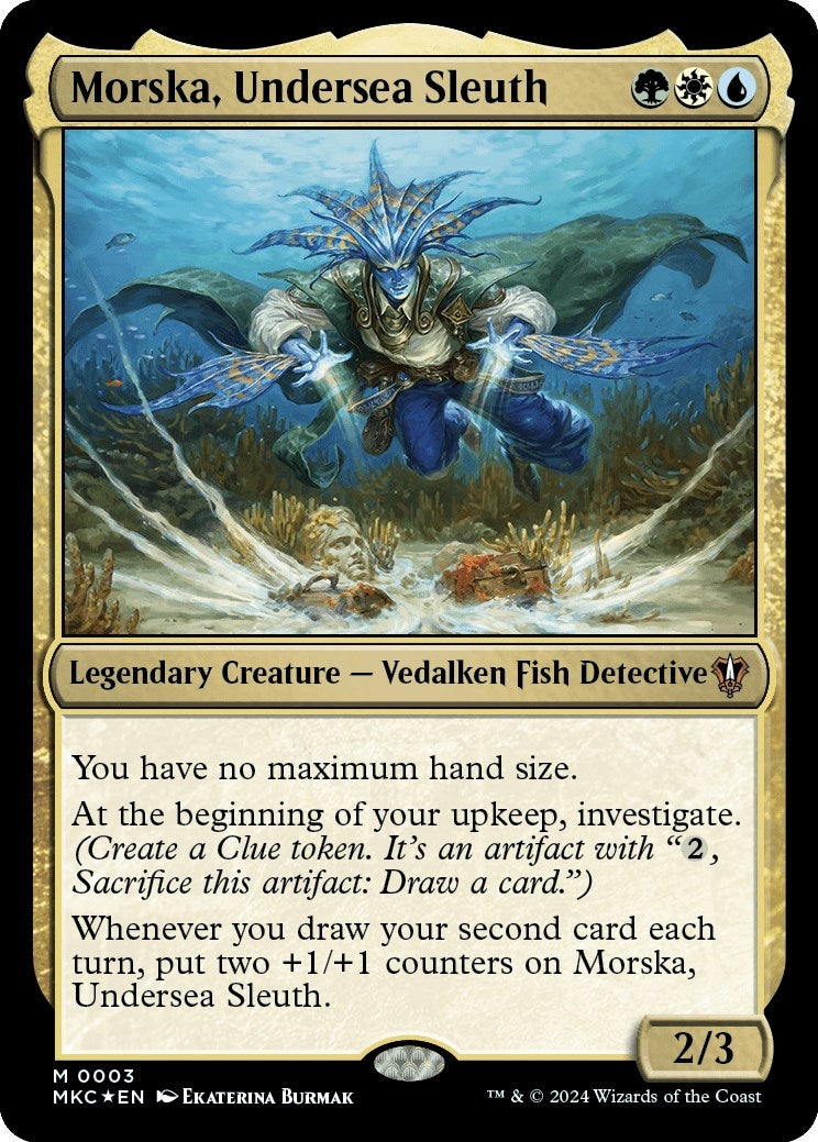 Morska, Undersea Sleuth (3) (Commander: Murders at Karlov Manor)