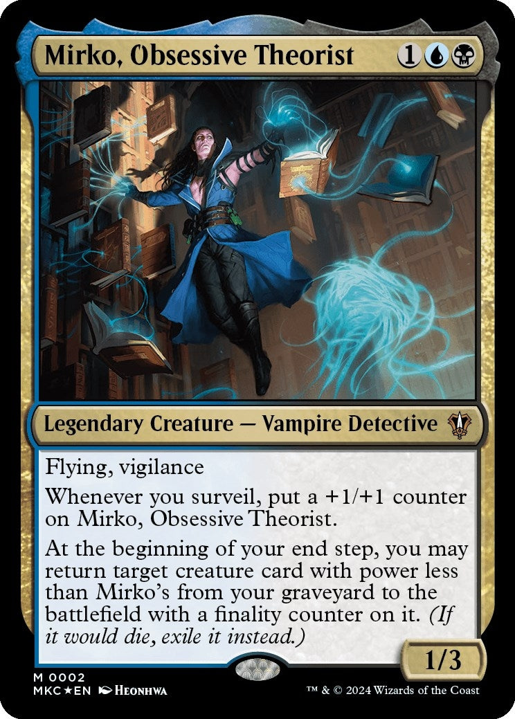 Mirko, Obsessive Theorist (2) (Commander: Murders at Karlov Manor)