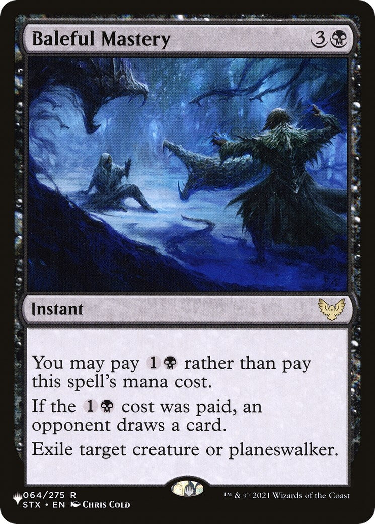 Baleful Mastery (064/275) (The List Reprints)