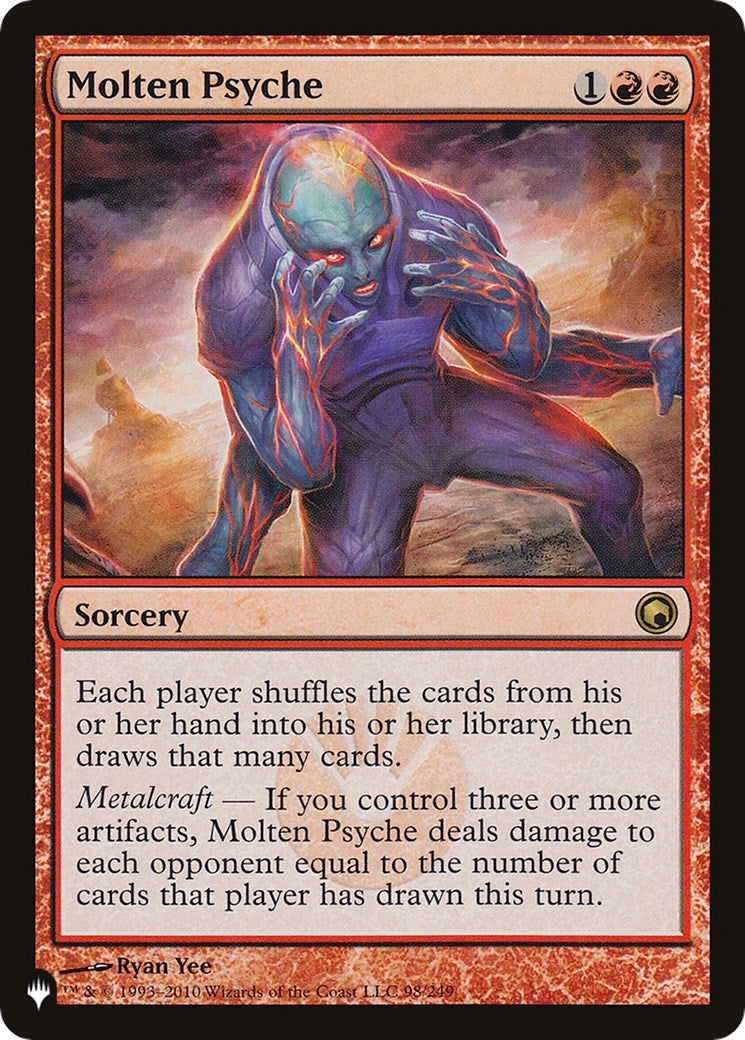 Molten Psyche (98/249) (The List Reprints)