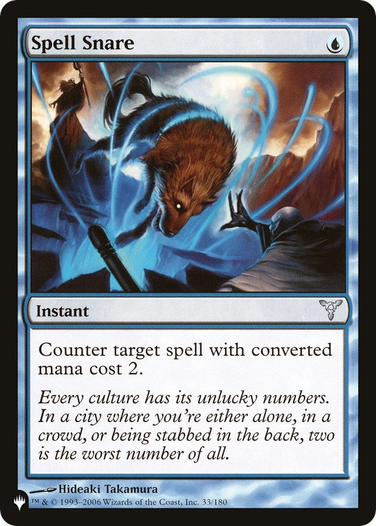 Spell Snare (33/180) (The List Reprints)