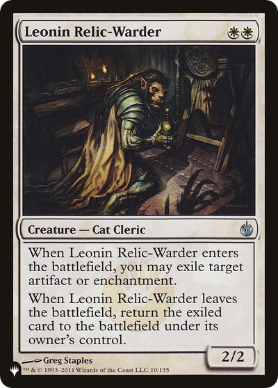 Leonin Relic-Warder (MBS) (10/155) (The List Reprints)