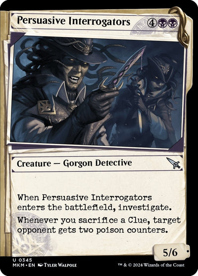 Persuasive Interrogators (Showcase) (345) (Murders at Karlov Manor)
