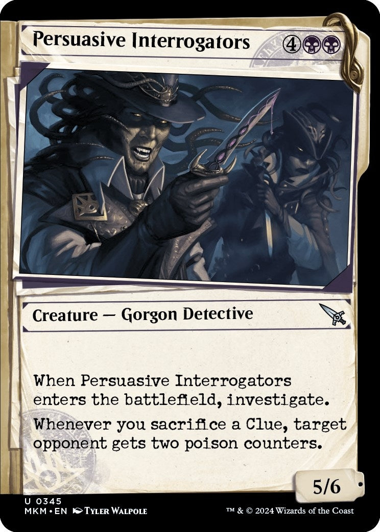 Persuasive Interrogators (Showcase) (345) (Murders at Karlov Manor)