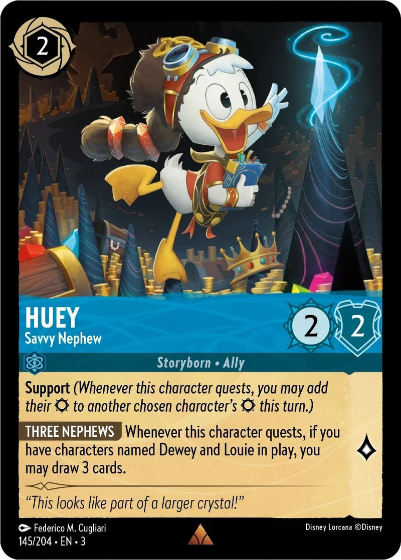 Huey - Savvy Nephew (145/204) (Into the Inklands)