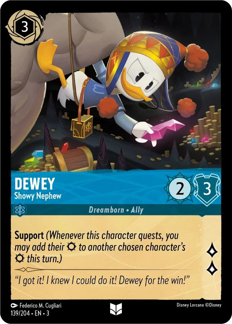 Dewey - Showy Nephew (139/204) (Into the Inklands)