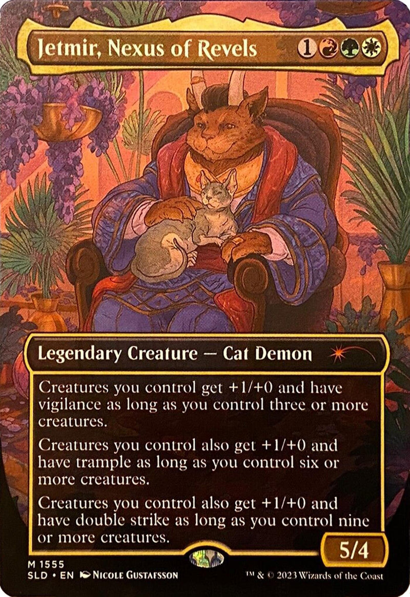 Jetmir, Nexus of Revels (Display Commander) - Thick Stock (1555) (Secret Lair Drop Series)