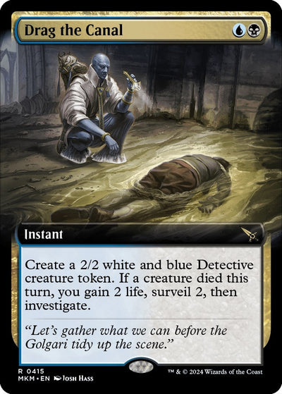 Drag the Canal (Extended Art) (415) (Murders at Karlov Manor)