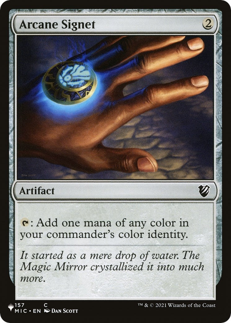 Arcane Signet (MIC) (157/038) (The List Reprints)