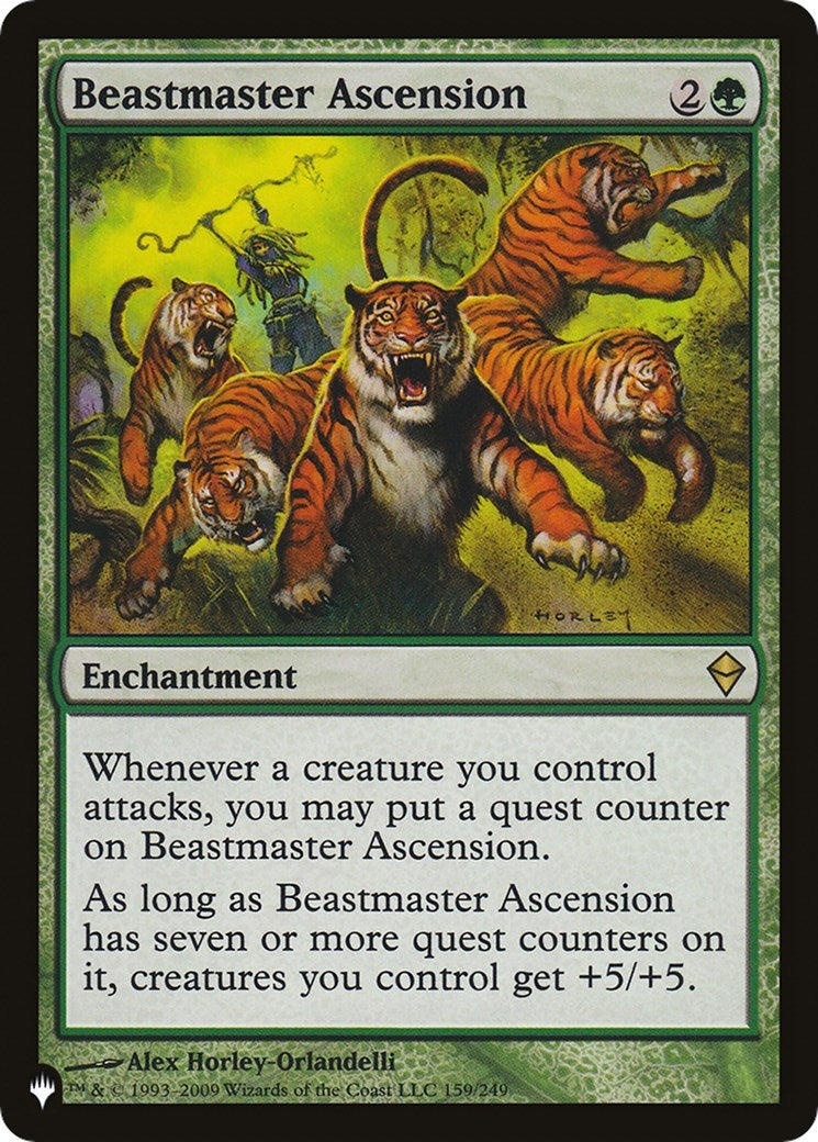 Beastmaster Ascension (ZEN) (159/249) (The List Reprints)