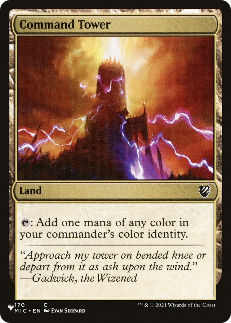 Command Tower (MIC) (170/038) (The List Reprints)