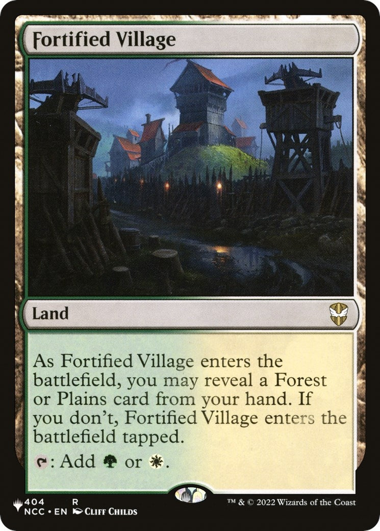 Fortified Village (404/093) (The List Reprints)