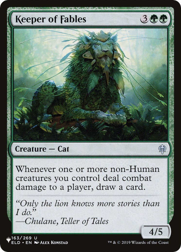 Keeper of Fables (163/269) (The List Reprints)