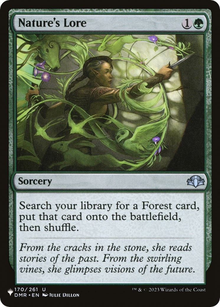 Nature's Lore (DMR) (170/261) (The List Reprints)