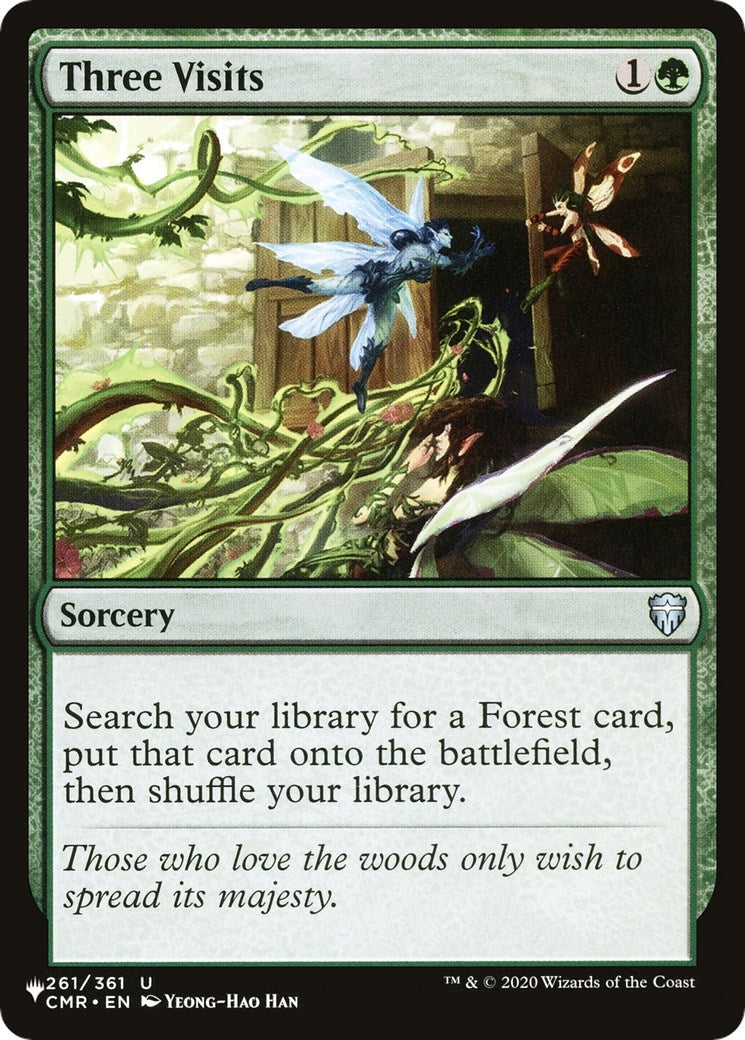 Three Visits (261/361) (The List Reprints)