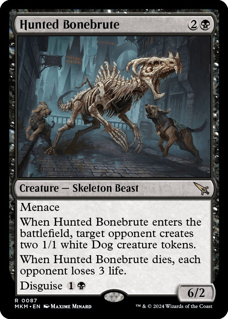 Hunted Bonebrute (87) (Murders at Karlov Manor)