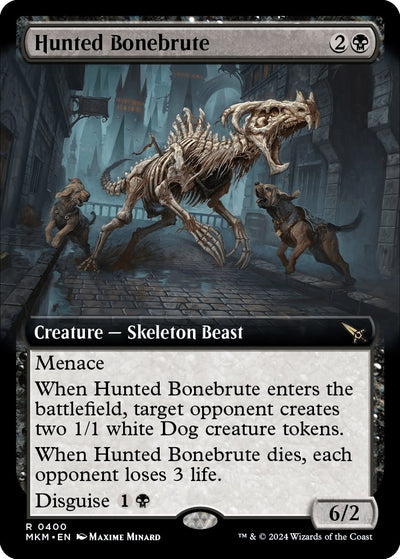 Hunted Bonebrute (Extended Art) (400) (Murders at Karlov Manor)