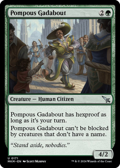 Pompous Gadabout (171) (Murders at Karlov Manor)