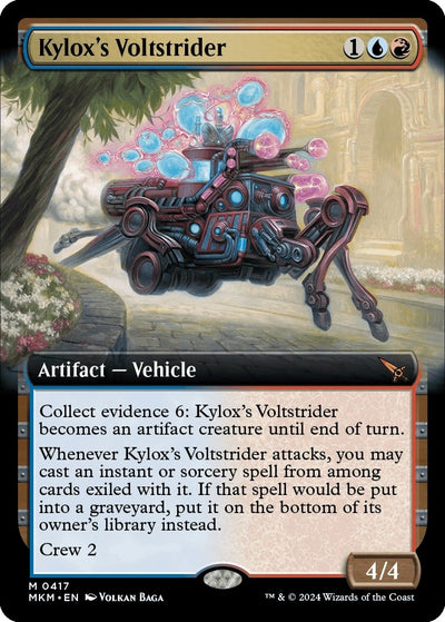 Kylox's Voltstrider (Extended Art) (417) (Murders at Karlov Manor)