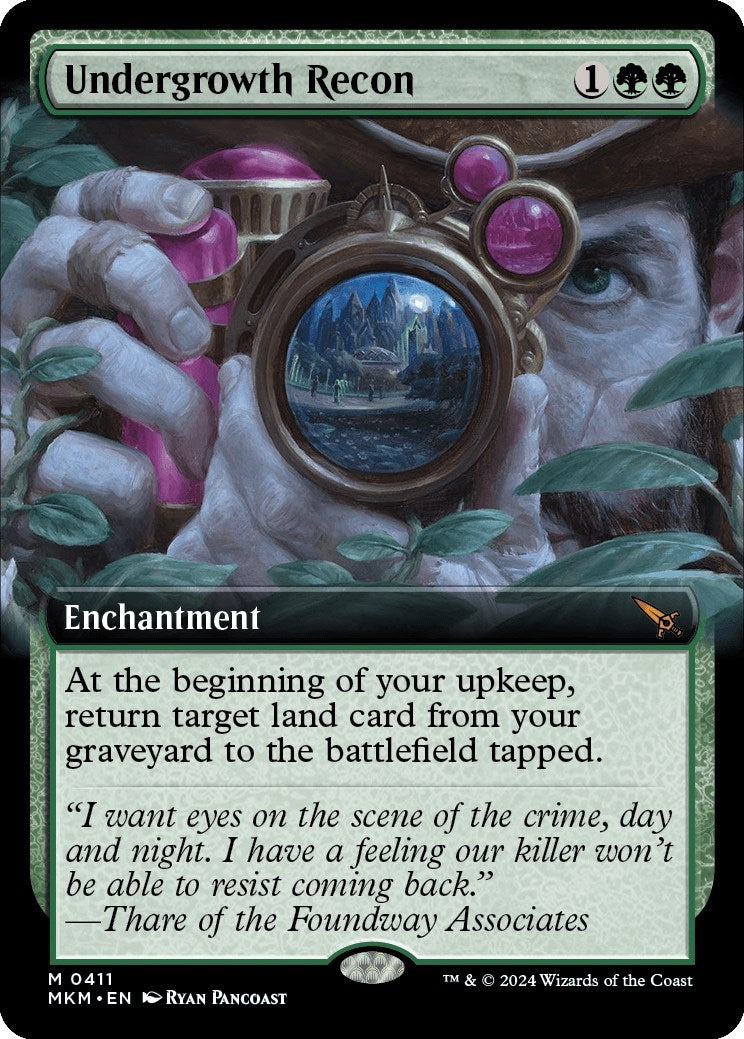 Undergrowth Recon (Extended Art) (411) (Murders at Karlov Manor)