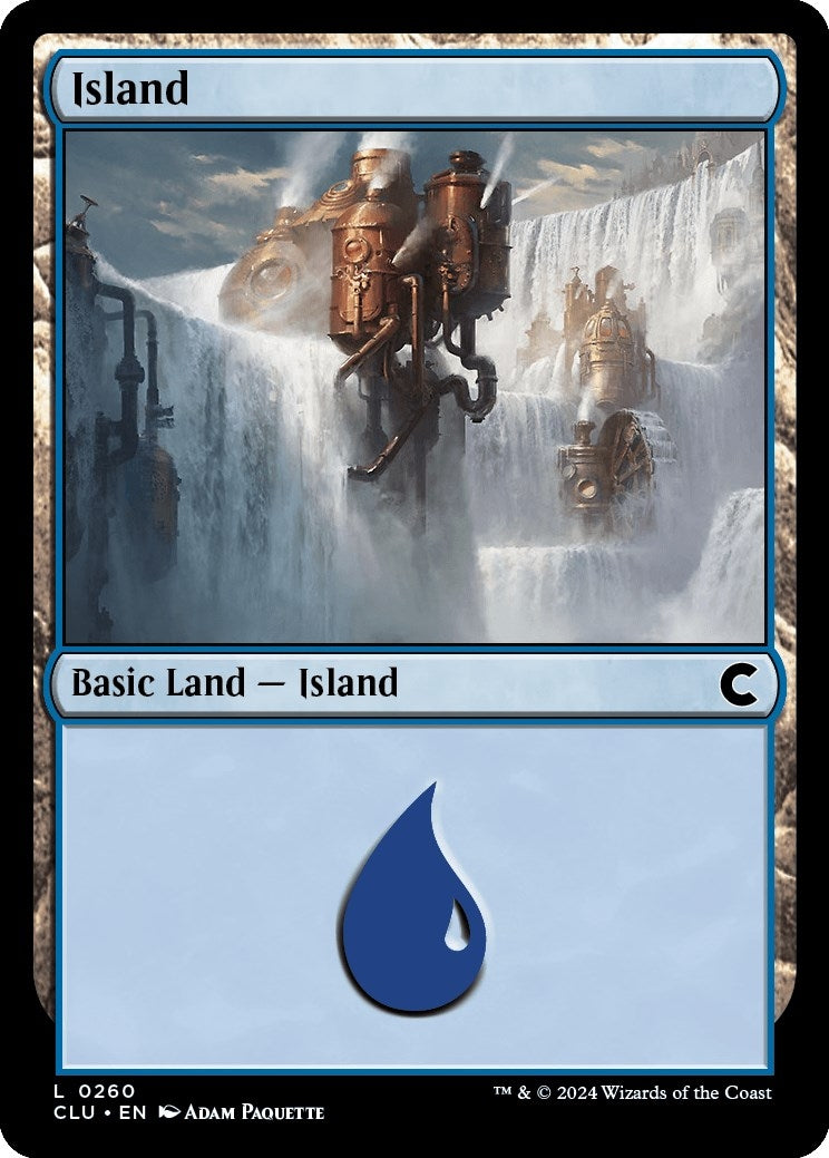 Island (0260) (260) (Ravnica: Clue Edition)