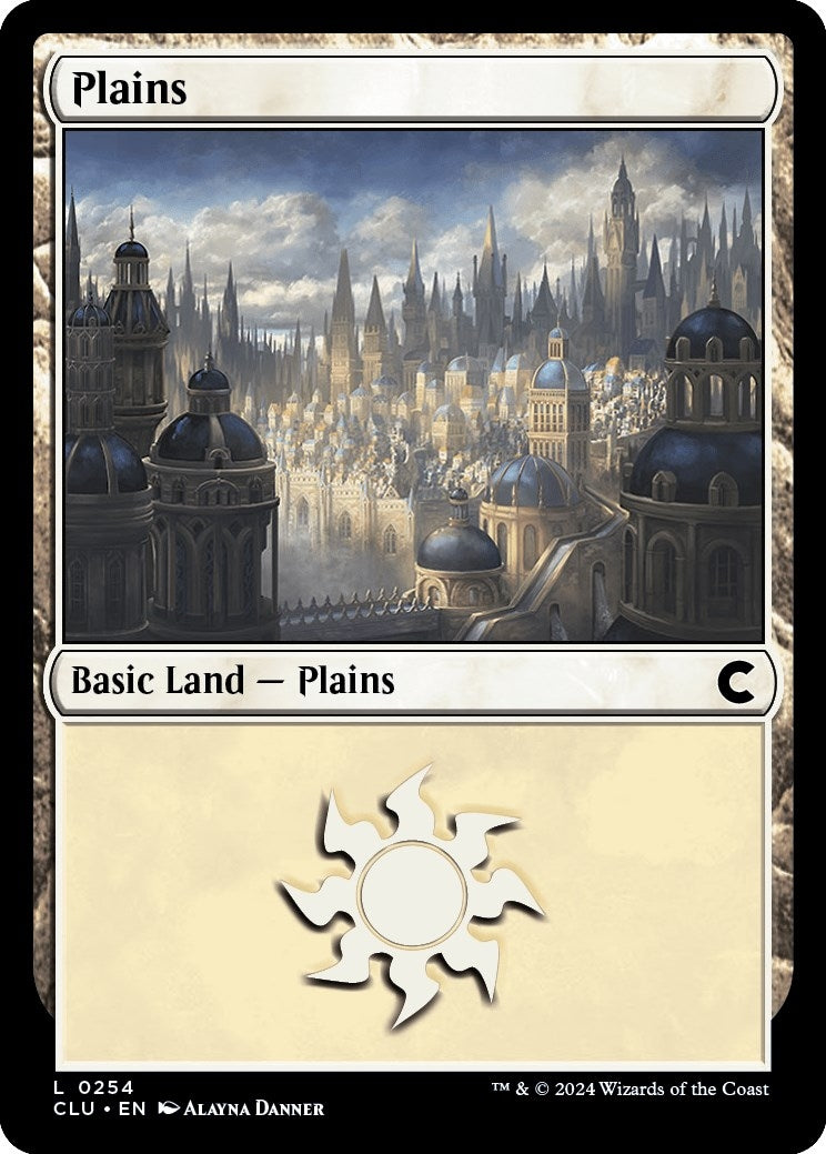 Plains (0254) (254) (Ravnica: Clue Edition)