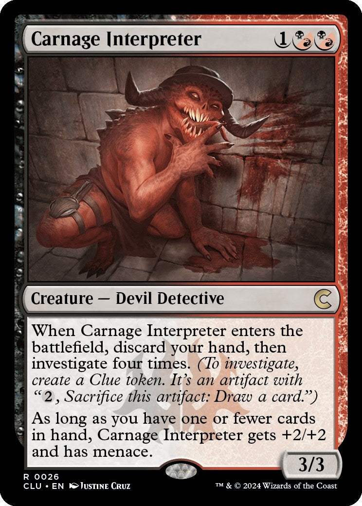 Carnage Interpreter (26) (Ravnica: Clue Edition)