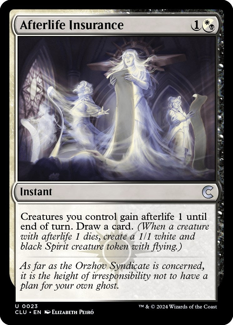 Afterlife Insurance (23) (Ravnica: Clue Edition)