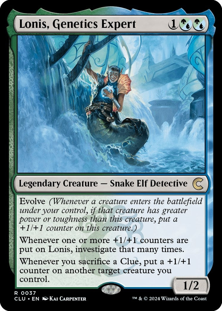 Lonis, Genetics Expert (37) (Ravnica: Clue Edition)