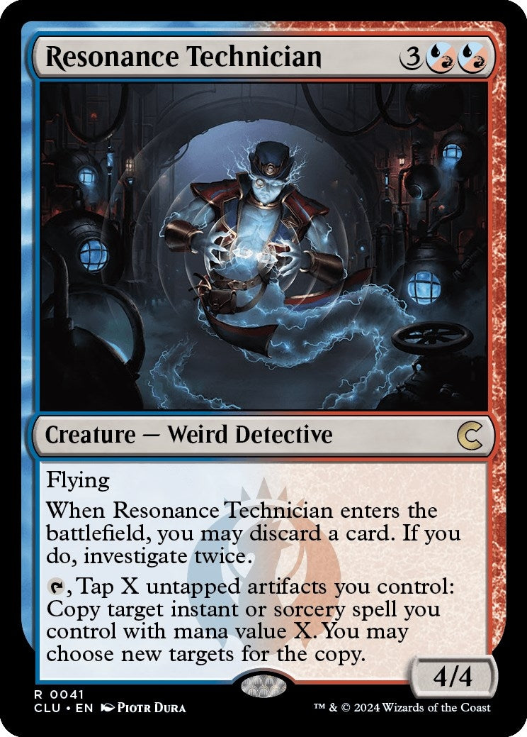 Resonance Technician (41) (Ravnica: Clue Edition)