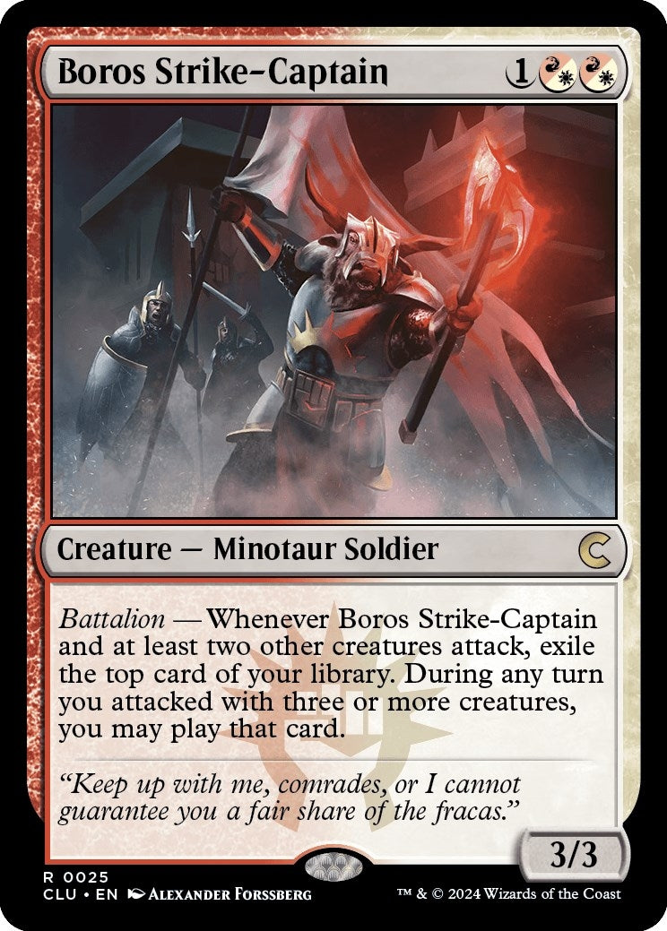Boros Strike-Captain (25) (Ravnica: Clue Edition)