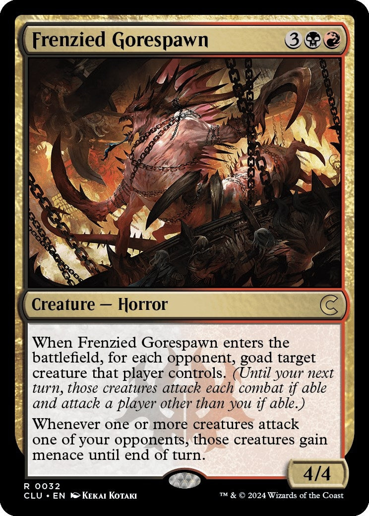 Frenzied Gorespawn (32) (Ravnica: Clue Edition)