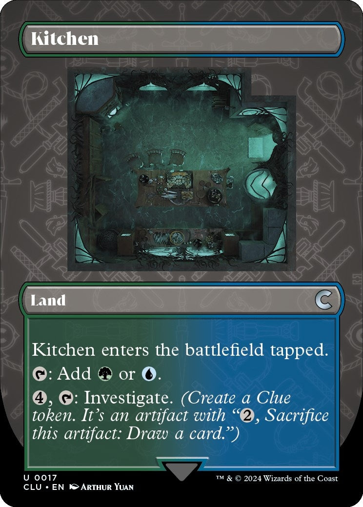Kitchen (Borderless) (17) (Ravnica: Clue Edition)