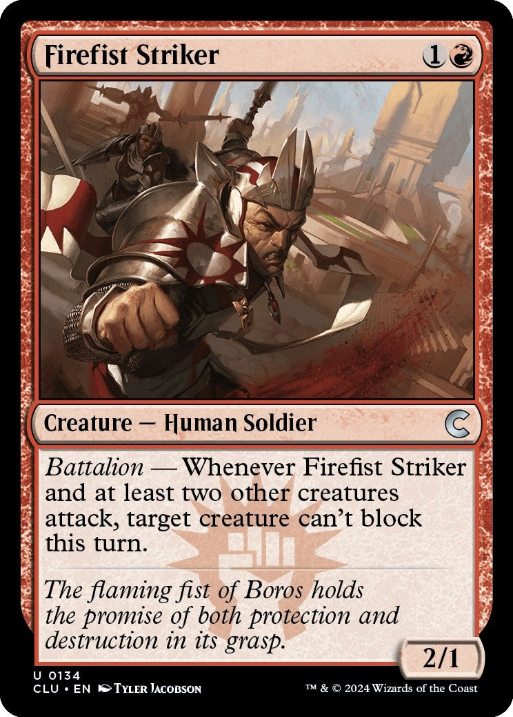 Firefist Striker (134) (Ravnica: Clue Edition)