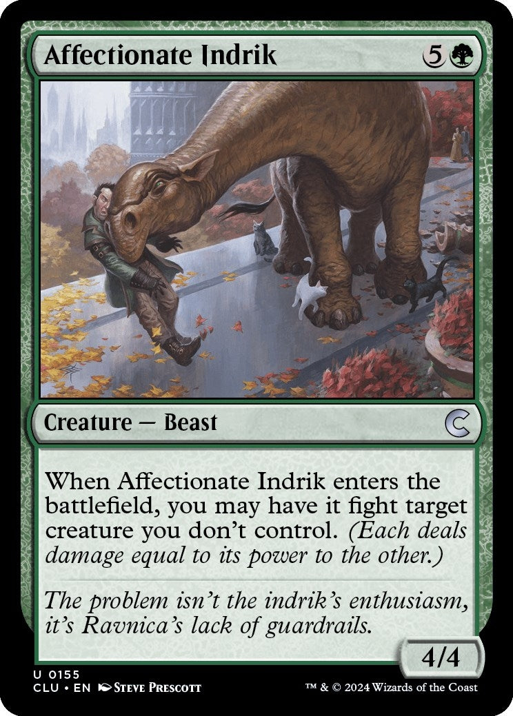 Affectionate Indrik (155) (Ravnica: Clue Edition)