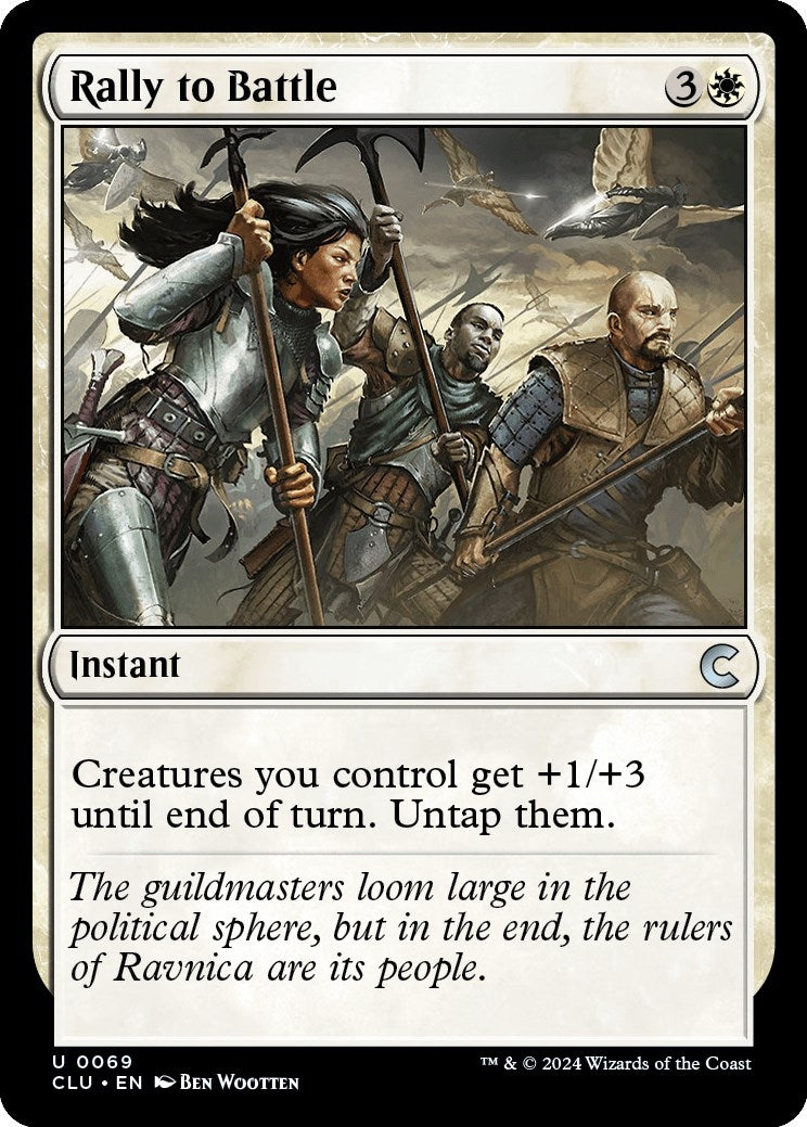 Rally to Battle (69) (Ravnica: Clue Edition)