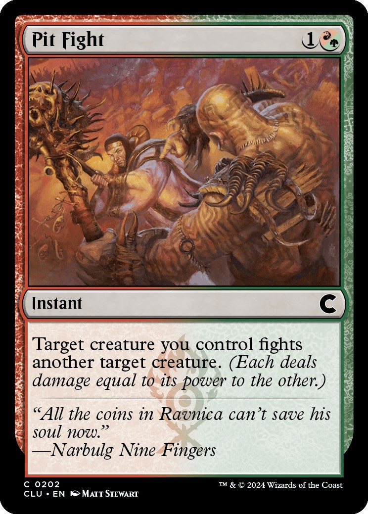 Pit Fight (202) (Ravnica: Clue Edition)