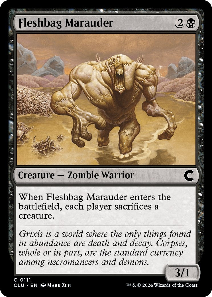 Fleshbag Marauder (111) (Ravnica: Clue Edition)
