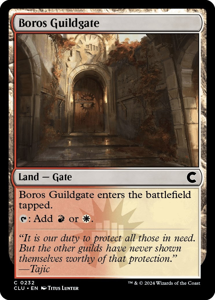Boros Guildgate (232) (Ravnica: Clue Edition)