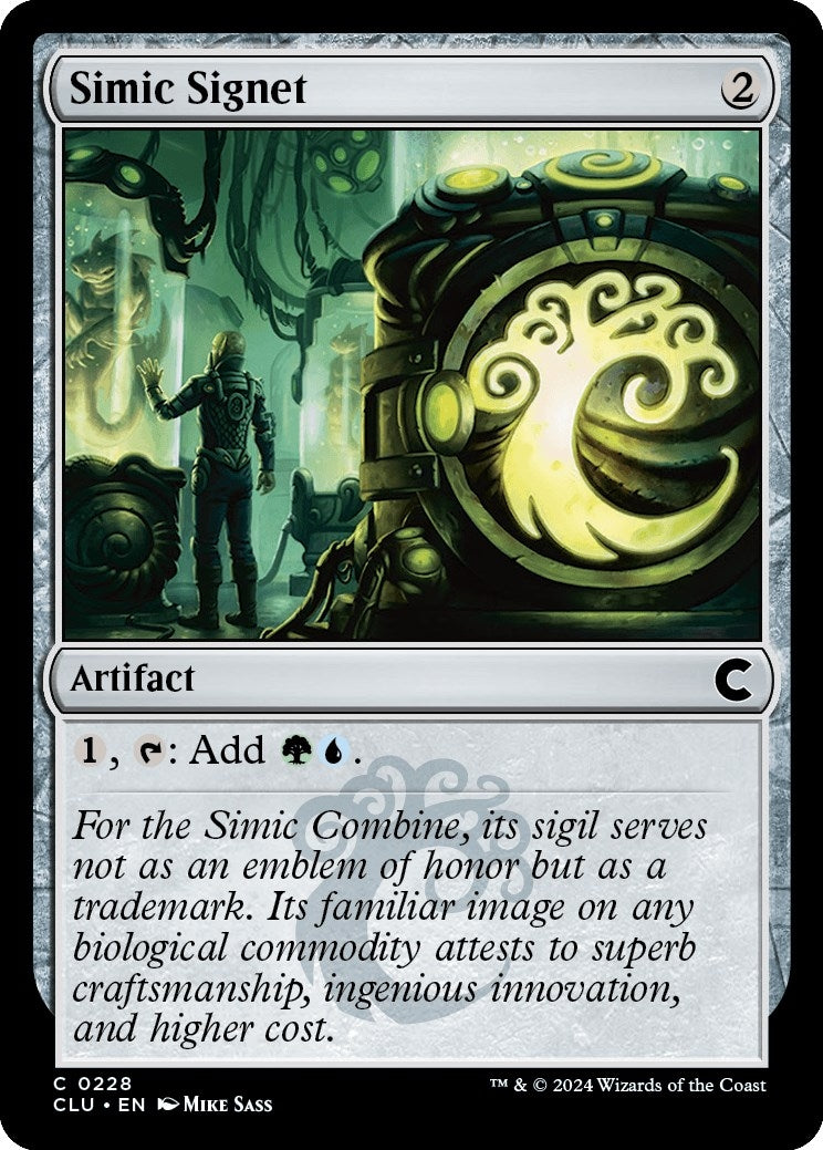 Simic Signet (228) (Ravnica: Clue Edition)