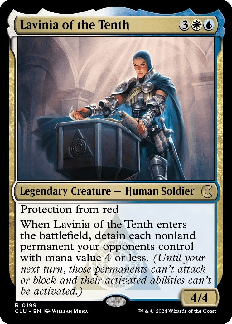 Lavinia of the Tenth (199) (Ravnica: Clue Edition)