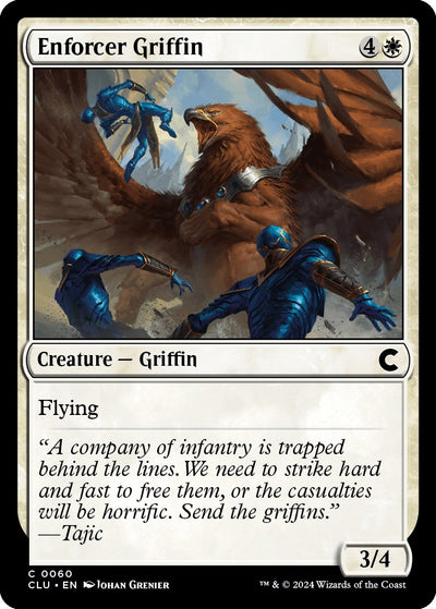 Enforcer Griffin (60) (Ravnica: Clue Edition)