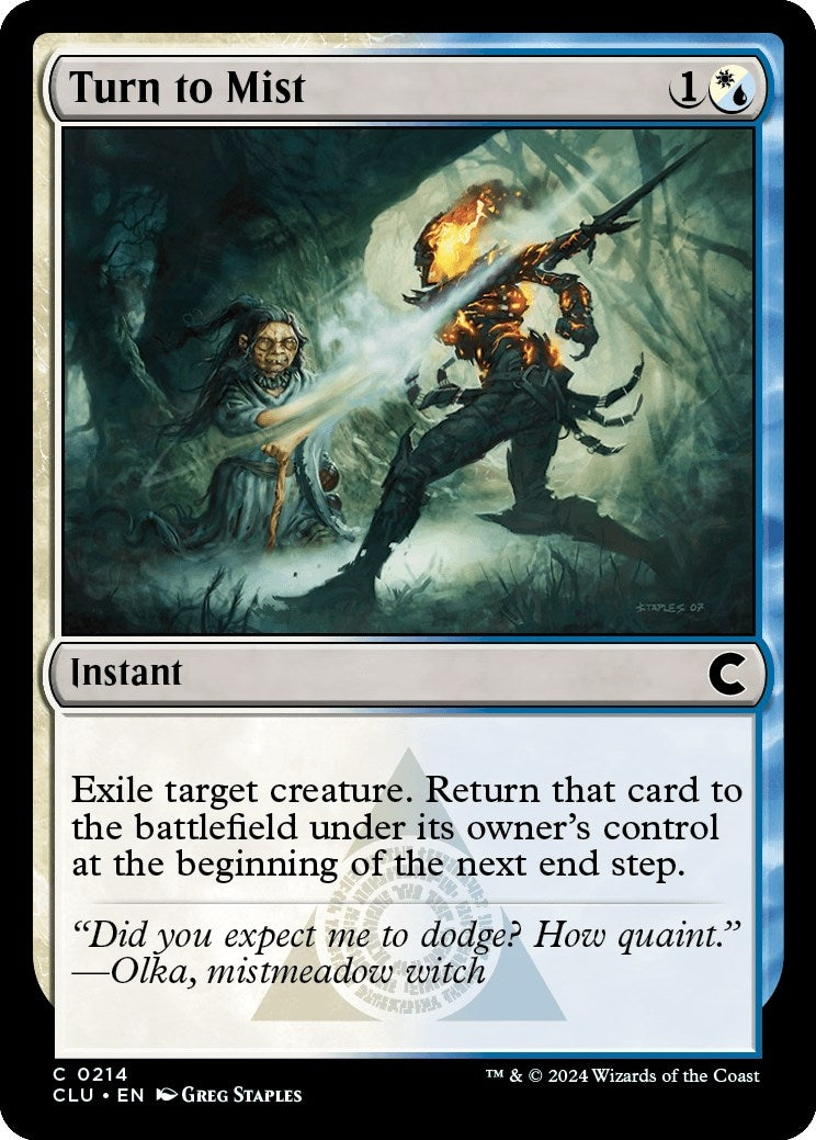 Turn to Mist (214) (Ravnica: Clue Edition)